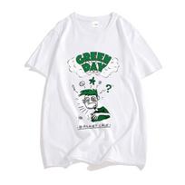 Music G-green Day Rock Aesthetic T-shirts MEN 100% Cotton Casual T Shirts Short Sleeve Tshirts Handsome Aldult Tees Fashion XXXXL