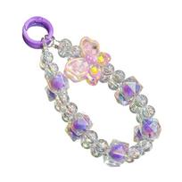Light weight Crystal Phone Lanyard Key For Mobile Devices Secure Clasp Jewelry Gift