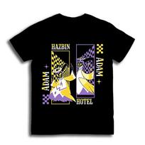 Hazbin Hotel Vox Printed TShirt Unisexs and Womens Harajuku Style ShortSleeve Clothing Y2K Street Style Couple Crew Neck Top S
