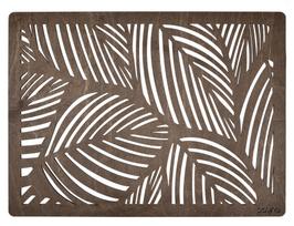 Stalo padėkliukas Hermia Plane Wenge, 45 cm x 33 cm, 6 vnt., Ruda sp.