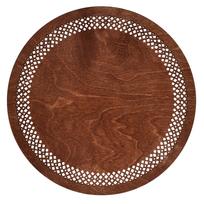 Stalo padėkliukas Hermia Seljuk, 36 cm x 36 cm, 4 vnt., Rožinė sp.