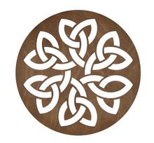 Stalo padėkliukas Hermia Lugh Walnut, 36 cm x 36 cm x 36 cm, 6 vnt., Ruda sp.