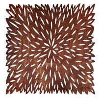 Stalo padėkliukas Hermia Pointy Rose, 36 cm x 36 cm x 36 cm, 6 vnt., Ruda sp.