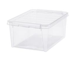 Daiktadėžė SmartStore, 14 l, skaidri sp., 40 x 30