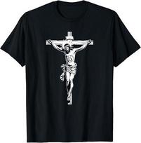 NEW LIMITED Jesus Christ On The Cross Design Christian Lover Gift T-Shirt M