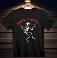 Social Distortion Punk Rock Band T-Shirt Black S-3XL Unisex T-Shirt M