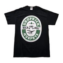 Dropkick Murphys “Sham Rock & Roll” (Med) Retro Beer Theme Black Concert T-shirt Unisex T-Shirt S