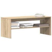 Szafka Pod Tv, Dąb Sonoma, 100 X 40 X 40 Cm, Płyta Wiórowa
