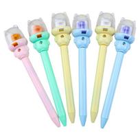 6 Pieces Sporty Basketball Calculator Ballpoint Highlighters Random Colorful Designs Smooth Writing Office Supplies 1