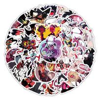 10/30/50/100pcs Japanese Cool Manga Helluva Boss Stickers Classic Waterproof Decals DIY Phone Suitcase Cartoon Graffiti Sticker