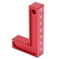 Aluminum Alloy Right Angle Ruler 90 Degree Woodworking Measuring Tools  For Woodworking