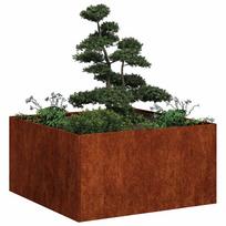Doniczka Rusty 80X80X40 Cm Stal Nierdzewna