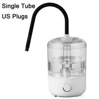 4 Liters Reptile Humidifier Double Tube Safe Reptile Fogger Large Capacity Quiet Amphibians Herps Humidifier Snake Turtle Lizard