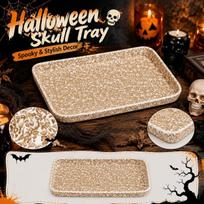 Halloween Tray Decorative Serving Platter for Party Home Decor One Size