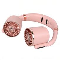4000mAh Folding Neck Fan Hanging Neck Fan Portable Wearable Neck Fan Usb Charging Mini Air Cooling for Outdoor Sports TYPE-C