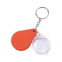 Glass With Magnifying Tools Magnifying Glass Folding Magnifier Magnifier with Key Chain Microscope 10x Magnifier