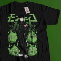 Psychic Power Anime Graphic T Shirt Esper Manga Inspired Tee Supernatural Anime Streetwear Gift for Otaku Fans Unisex Shirt S