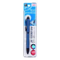 Mitsubishi Pencil Jetstream Stylus Ballpoint Pen Touch Easy to Write SXE3T24005P9 3-Color & Pen, Twist-Retractable, 0.5mm, Navy, With,