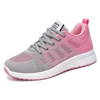 Women's Summer 2026 Cross-Strap Flyknit Sports Sneakers - Breathable & Comfortable for Casual Wear 42