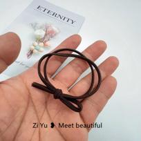 Two-in-One Cross Knot Nylon Headband with Bow Rubber Band