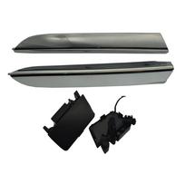 LH & RH Front Grille Trim w/ Tow Hook Cover For 13-15 Lexus RX350 RX450h F-Sport