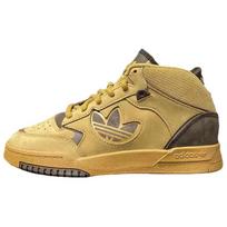 Adidas Unisex Originals Drop Step Mid Wheat Core Black JH9599 36.5