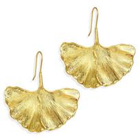 Fashion Women Ginkgo Leaf Plant Dangle Drop Hook Earrings Party Jewelry Gift