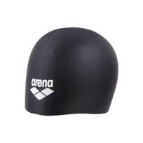 Arena Long Hair plaukimo kepuraitė juoda-balta