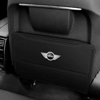 Leather Car Seats Back Anti-kick Protective Pad Accessories For Mini Cooper JCW Works Hatch F54 F55 F56 F60 R50 R52 stickers