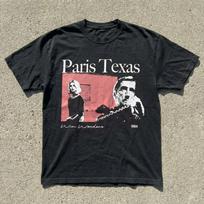 Summer Women's Vintage Paris Texas T-shirt Pure Cotton and Breathable Short Sleeve Streetwear Oversized Loose Casual S