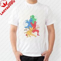 Avatar The Last Airbender - Loose Trend Harajuku Short-Sleeved Shirt for Both Unisex and WoUnisex - Patterned Pure Cotton T-Shirt S