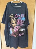 Dua Lipa - “Future Nostalgia” Tour - 2022 Black Shirt - M NWOT Unisex T-Shirt S