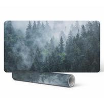 Podkładka Gamingowa Pod Mysz I Klawiaturę Mglisty Las Iglasty 120X60 Cm