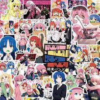 10/30/75pcs BOCCHI THE ROCK! Anime Stickers Cute Cartoon Band Girl Gotoh Hitori Sticker Suitcase Notebook Phone Decals Kids Toy