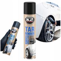 Veiksminga priemonė bitumo, asfalto, lipdukų šalinimui k2 tar remover 300 ml
