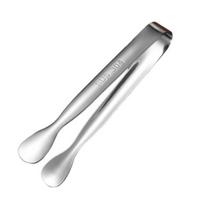 Stainless Steel Ice Tong Mini Sugar Cube Tong Heavy Duty Small Serving Tong for Appetizers Tea Party Coffee Bar (as the picture,A)