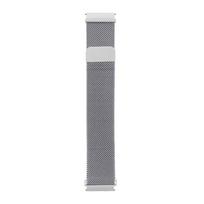 For Watch Bands for GT3/4/5/GT6 Milanese 20/22MM Soft Silicone Mountain Twill Pattern Snap Fastener Bundle1&18MM