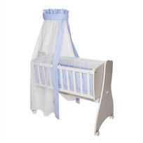 Patalynės komplektas Lorelli First Dreams Bear Blue Ranforce medvilnė