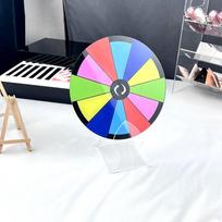 Tabletop Roulette Wheel Prize Turntable 8  Rotating for Teaching Activity Props Supermarkets
