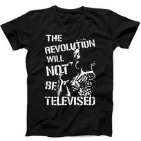 The Revolution Will Not Be Televised Jazz Soul Gil Scott Heron Black T Shirt 88 3XL