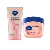 Vaseline Revitalizing Hand Cream & Sweet Peach Lip Balm Set