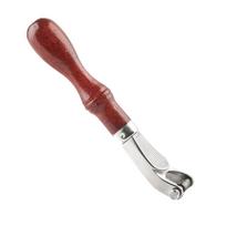 Large Leather Embossing Wheel Wood Handle for Leather Crafting With Ergonomic Designs and Smooth Surfaces 1