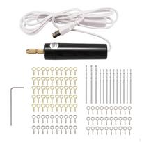 Corded Hand Drill And Bits for Jewelry Making Tool Style A