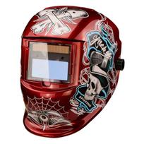 Automatinis suvirinimo skydelis, maitinamas saulės baterija. Suvirinimo saugos įranga saugiam ir efektyviam metalo apdirbimui. 1 gray