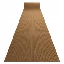 Kilimėlis Ceylon 200x570 cm rudas su dryžiais