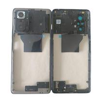 For Xiaomi Redmi Note 10 Pro M2101K6G Middle Frame Mid Housing Bezel With Camera Lens Replacement parts juoda