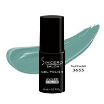 Gelinis nagų lakas "Sincero Salon", 6ml, SAPPHIRE, 3655