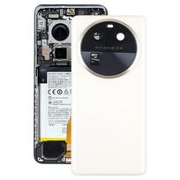 Battery Back Cover for OPPO Find X6 with Camera Lens Cover Phone Rear Housing Case Replacement auksinė