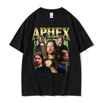 Aphex Twin Collage Portrait Vintage T-shirt XL