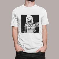 DEBBIE HARRY BLONDIE T-shirt CAMP FUNTIME PUNK ROCK POP ADULTS KIDS M